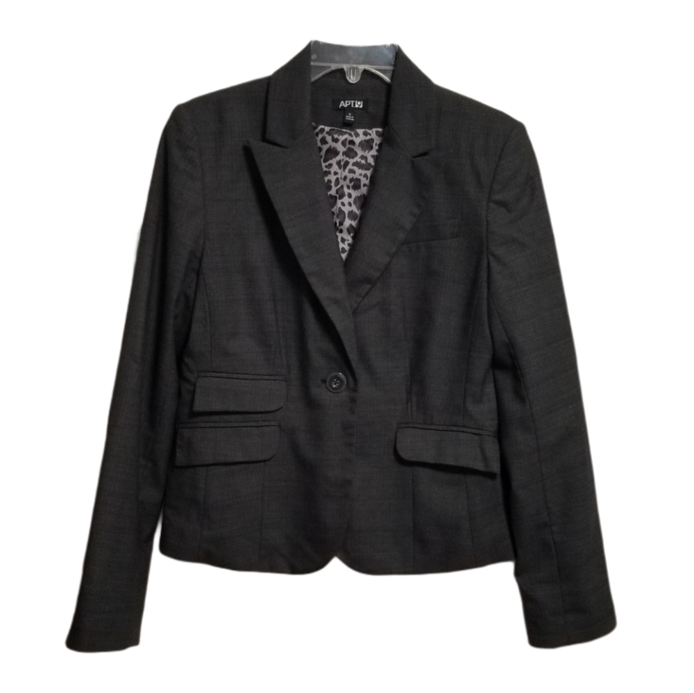 APT 9 Grey Blazer Size 8